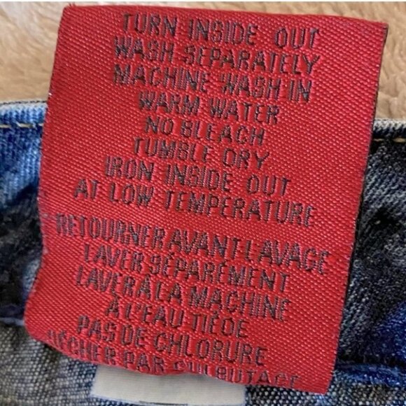 Vintage Foxy Jeans Med Wash Flare Y2K Mid Rise 8 - Picture 8 of 10